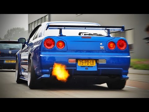 Best of Nissan Skyline Compilation! (RB25 & RB26 Sounds)