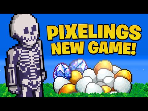 so Outerminds Made a NEW GAME with Pixelings from Tuber Simulator
