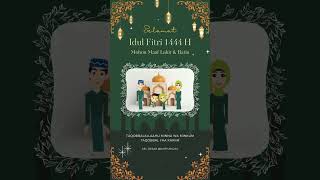 Download lagu Free Green Screen Ucapan Selamat Idul Fitri 1444H Cocok Untuk Story WA mp3