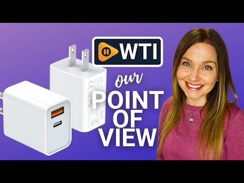 LCGENS USB C Wall Charger Block 20W - WTI product video review