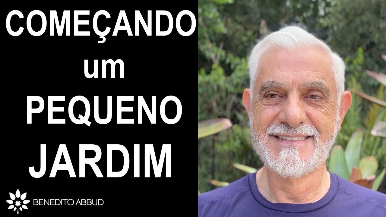 COMEÇANDO UM PEQUENO JARDIM