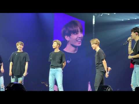 180929 NEWARK BTS CONCERT ENDING ( MOSTLY JIMIN FOCUS )