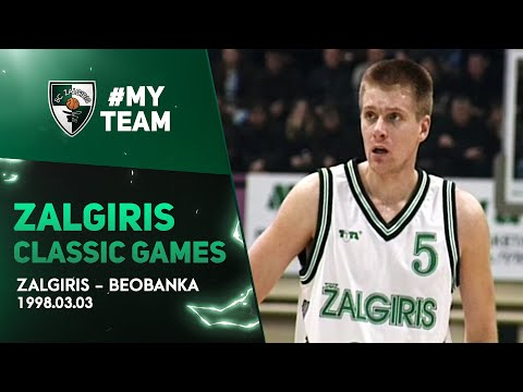 #ZalgirisClassics. Zalgiris v. Beobanka | 1998-03-03