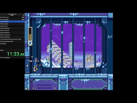 Mega Man X3 100% Speed Run 1:20:04