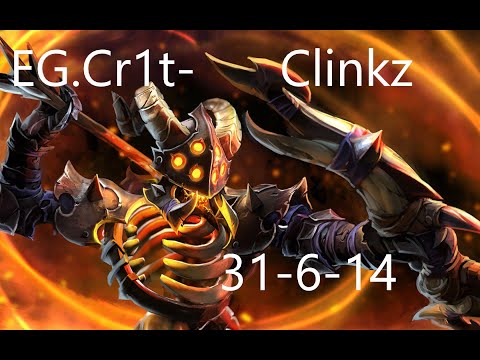 Сome back EG.Cr1t- Clinkz Dota 2