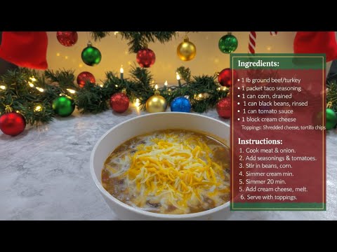Quick Taco Soup Recipe for Cold Days