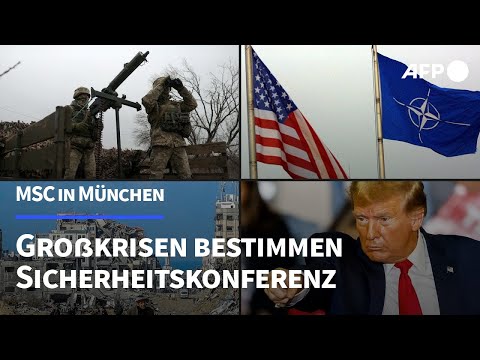 Münchner Sicherheitskonferenz im Zeichen der Großkrisen | AFP