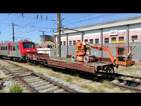 CP 2322/72 manobra vagão de mercadorias, 13 Agosto 2021