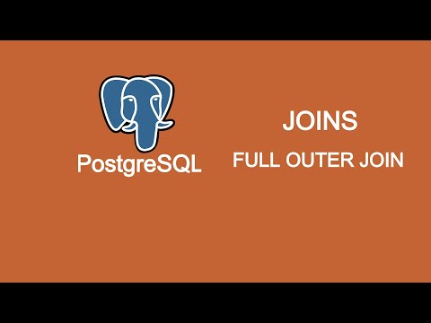 Postgresql Join Full Outer Join