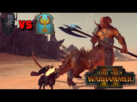 SHAGGOTH SMASH! Warriors of Chaos vs. Tomb Kings Multiplayer Battle | Total War: Warhammer 2