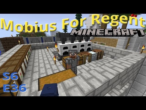 Mobius For Regent: S6 Ep36 - Ovens Magnets and Rusty Handles  - Minecraft  FTB Infinity+