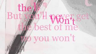 Christina Aguilera - Best Of Me (Lyrics)