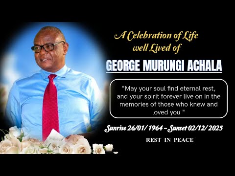Fare Thee Well George Murungi Achala