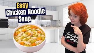 Easiest Chicken Noodle Soup (Instant Pot) #rotisseriechicken #instantpotrecipes #souprecipe