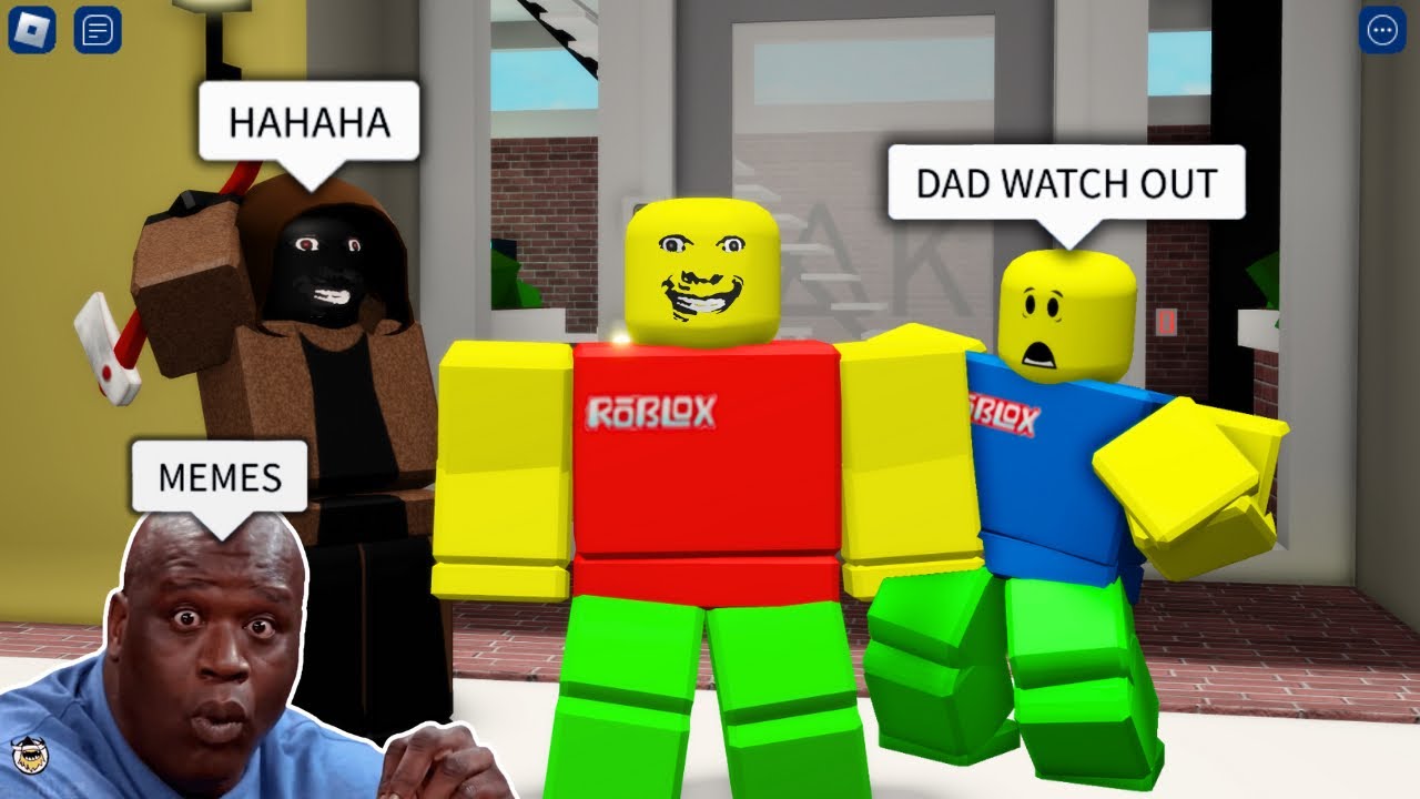 Weird Strict Dad In Brookhaven 🏡RP - FUNNY MOMENTS (MEMES)