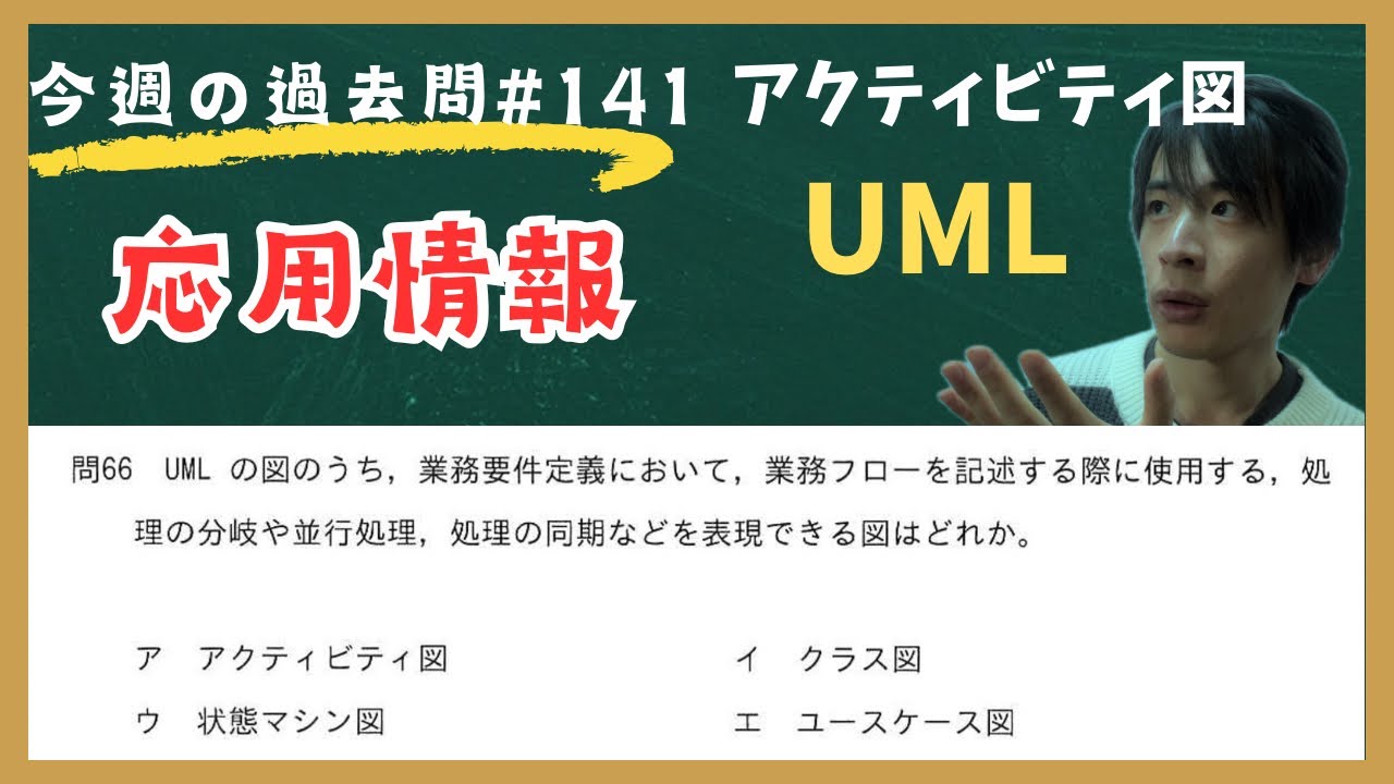 【応用情報】今週の過去問#141(午前問題)(令和6年秋問66) (令和4年春問66) (平成29年春問64) (平成27年春問66) (平成25年春問64)