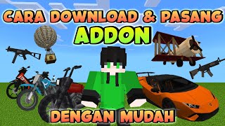 Download lagu CARA DOWNLOAD & MASANG ADDON DENGAN MUDAH DI MINECRAFT‼️ mp3