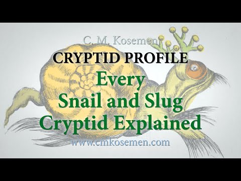 All About Snail and Slug Cryptids! 🐌🐍👹 A Comprehensive Guide