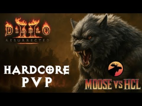 D2R PVP Moose VS Hardcore Ladder HC PK