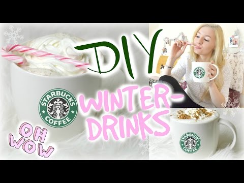 DIY STARBUCKS WINTERDRINKS in 3 Minuten -  Günstig, Einfach & Lecker!