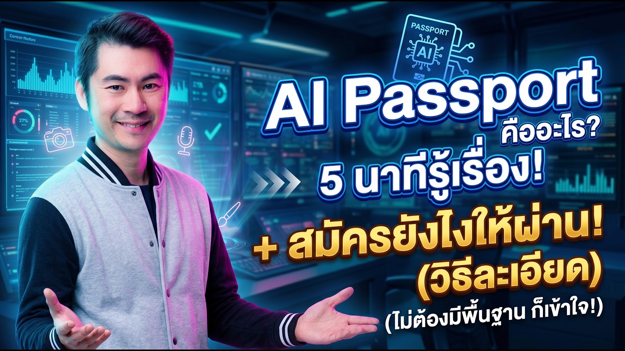 AI Passport คืออะไร? พร้อมวิธีสมัครและใช้ ในคลิปเดียว