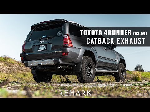 BOLD Performance by REMARK 03-09 Toyota 4Runner Catback Exhaust System
