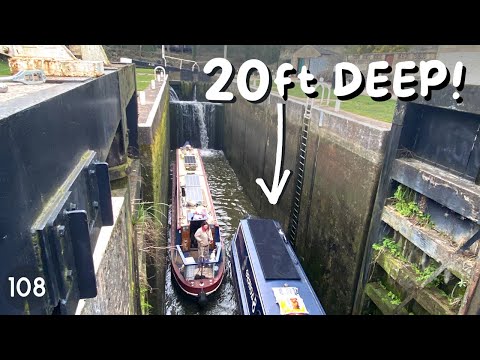 YouTube thumbnail — Bath Deep Lock narrowboat film
