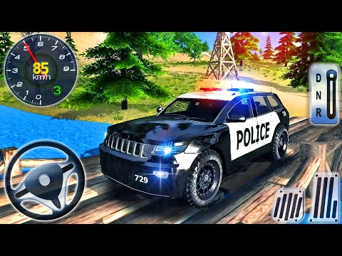 Offroad Police Jeep Driving Simulator - Police Prado Car Chase Fast Drive - Android GamePlay