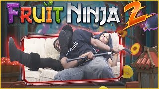 A Not So Unexpected Ending To Mobile Monday! (Fruit Ninja 2 Gameplay)