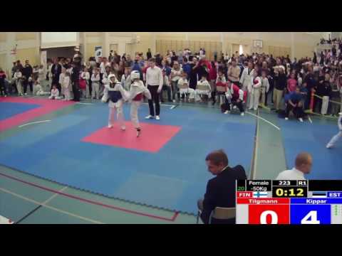 Gisela Tilgmann 16 4 2016 Nurmijärvi Open 1st fight ever