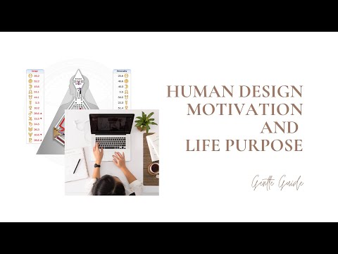 Human Design Motivation and Life Purpose / Career