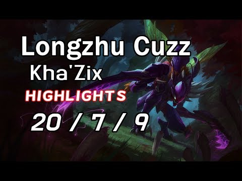 Longzhu Cuzz Kha'Zix 20/7/9 Highlights