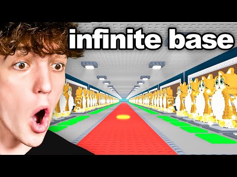 I Built An INFINITE Base In Steal A Brainrot!