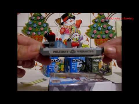 PLAYMOBIL series Mini Military Warship- Unboxing and assembling for Kids
