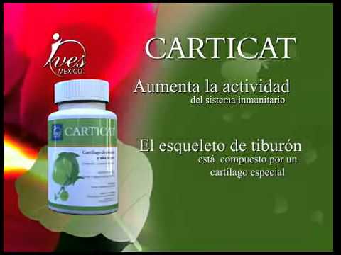 thumbnail video image 2 of Suplemento CartiCat Cartílago de tiburón Uña de gato Ajo 60 Cáps. Ives Evolution Mexico, 2 of 2