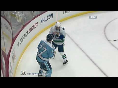 Kevin Bieksa vs Craig Adams