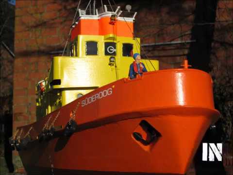 trailer Voith Schneider Tug boat Süderoog 🎬