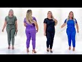 Conjunto Feminino Plus Size Suede