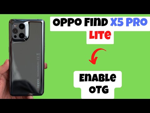 Oppo Find X5 Pro, Lite OTG Settings ||  Enable OTG