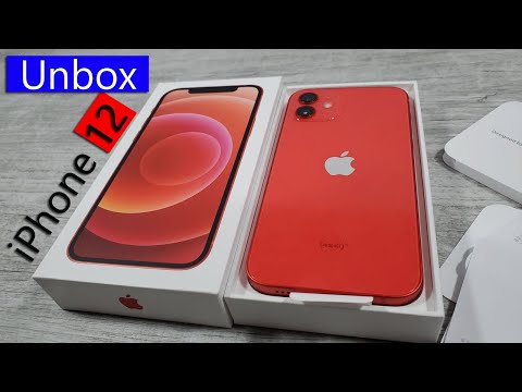 The Apple iPhone12 Red Unboxing