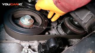 2014–2019 3.5L Toyota Highlander - Serpentine Belt Replacement