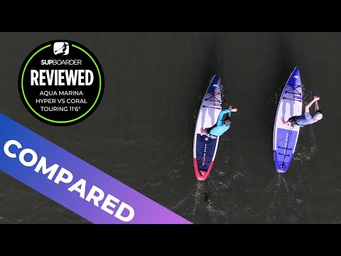 2023 Aqua Marina Hyper VS Coral Touring 11'6" iSUPs / Comparison Review