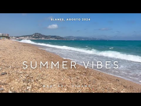 Spain, Costa Brava:where waves meet the sun| Playa S’Abanell:donde las olas se encuentran con el sol