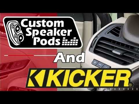 Kicker Street Series and Custom Speaker Pods