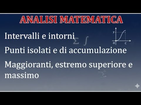 📘 Le Basi dell’Analisi Matematica: tutto quello che devi sapere per iniziare