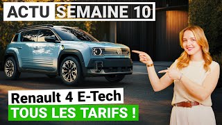 Renault 4 E-Tech : le petit SUV électrique français dévoile ses prix, abordable ou non ?
