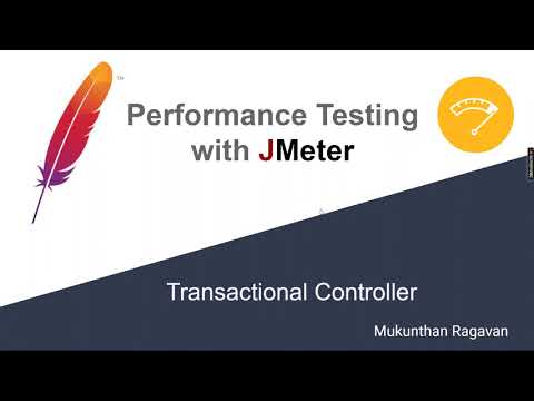 JMeter - Transactional Controller