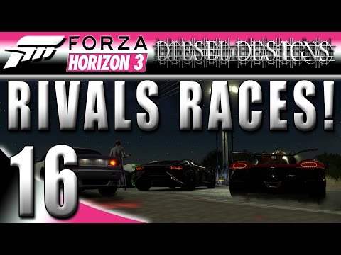 Forza Horizon 3 Gameplay :EP16: Rivals Races!  Charger Barn Find and Street Racing! (HD PC Racing)