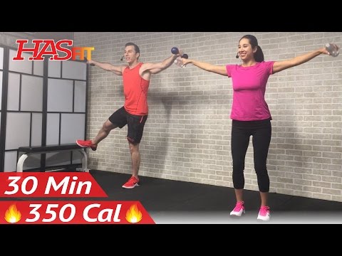 30 Min Low Impact Cardio Workout for Beginners & People Who Get Bored Easily - HIIT Beginner Workout
