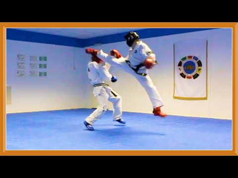 Taekwondo Sparring Session (Ginger Ninja Trickster)